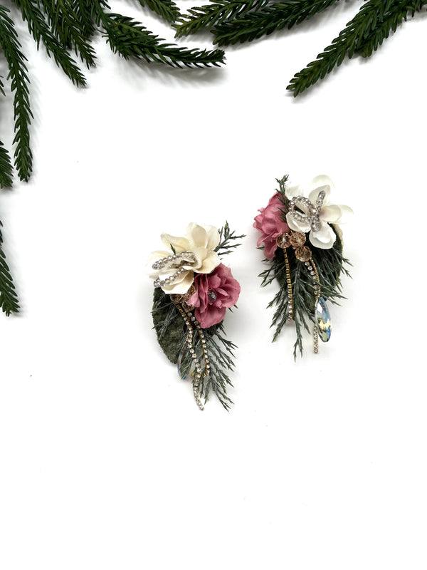 holiday garden party earrings - dainty IV