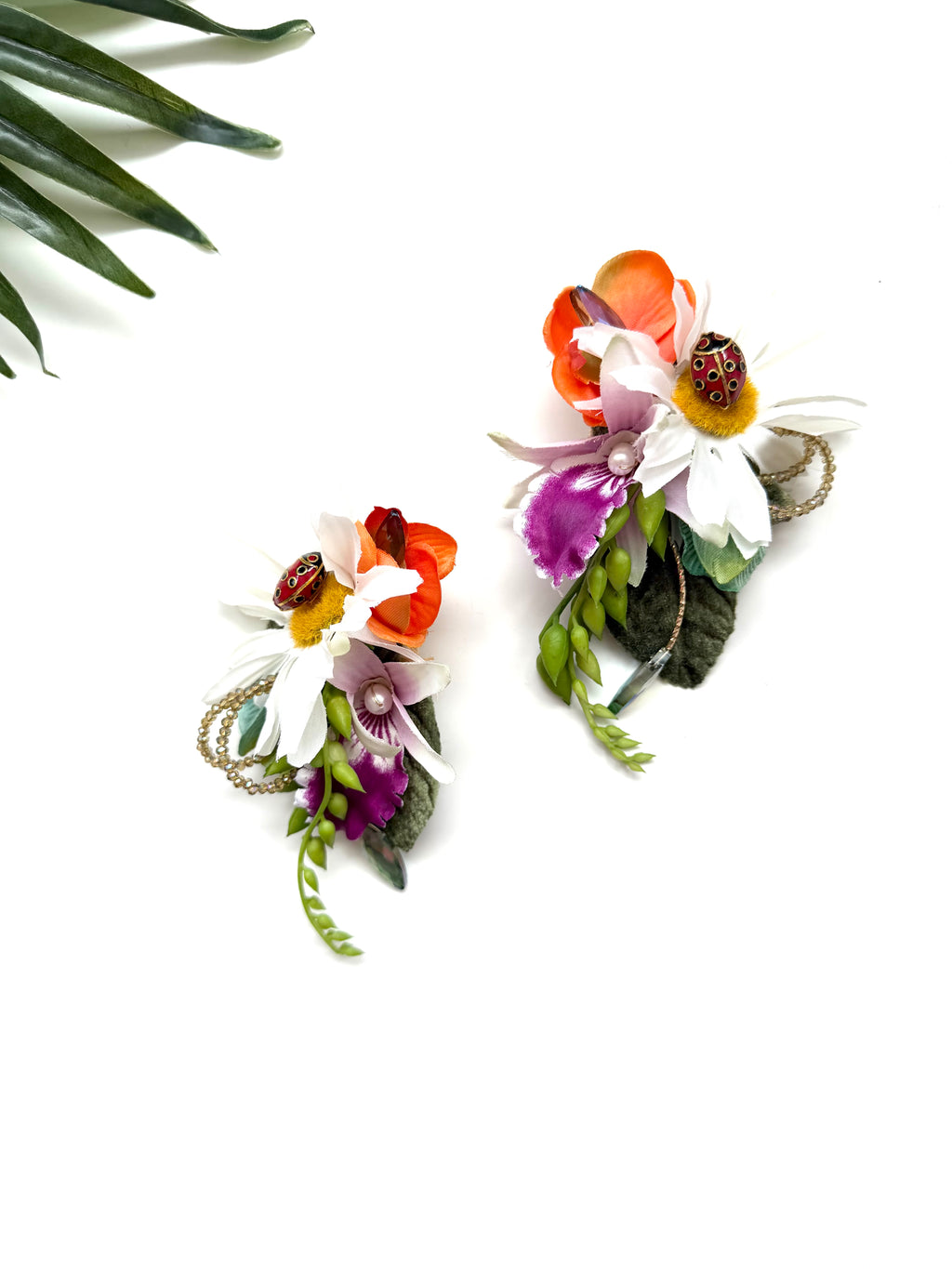 garden party earrings - picnic I