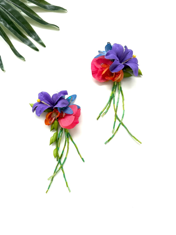 garden party stem earrings - birthday IV
