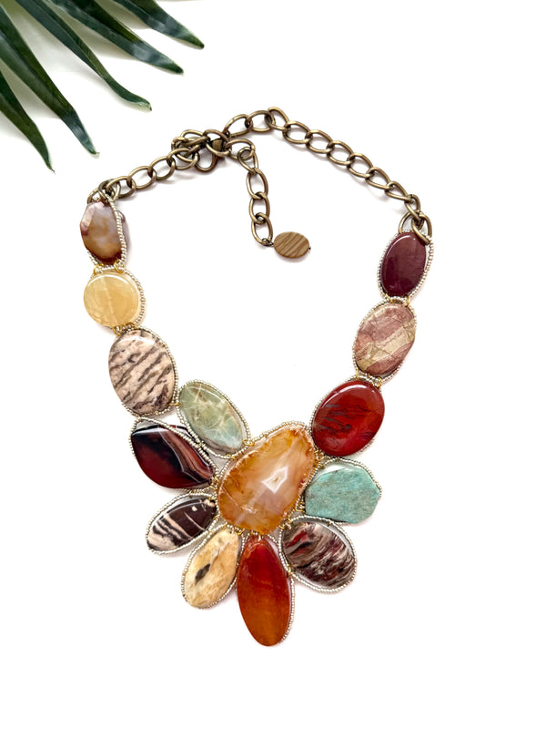 goddess necklace - desert mix