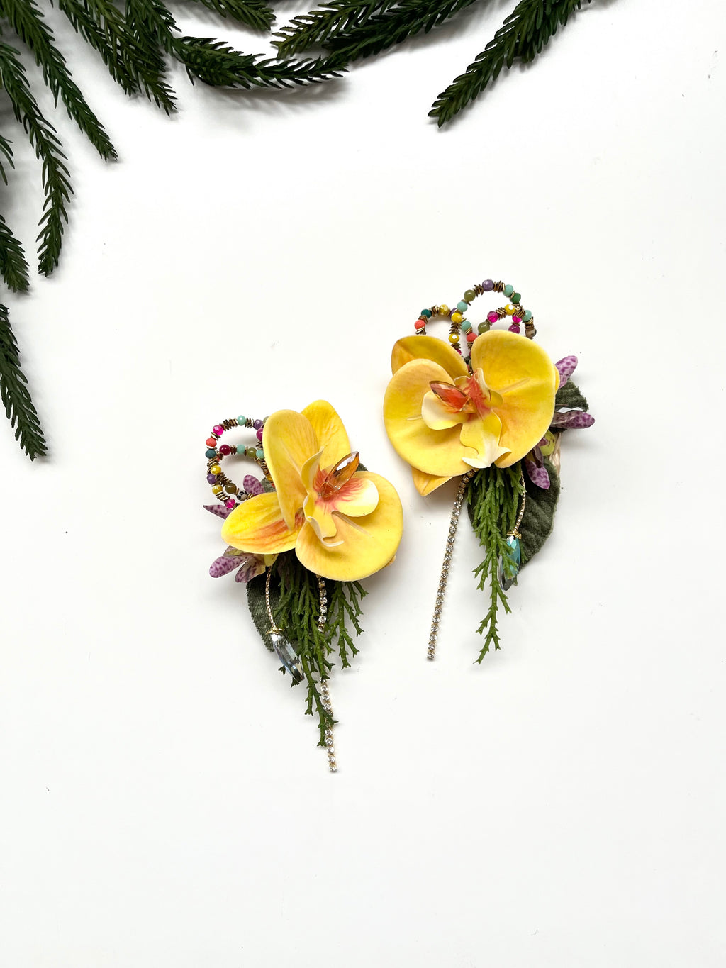 holiday garden party earrings - XIV