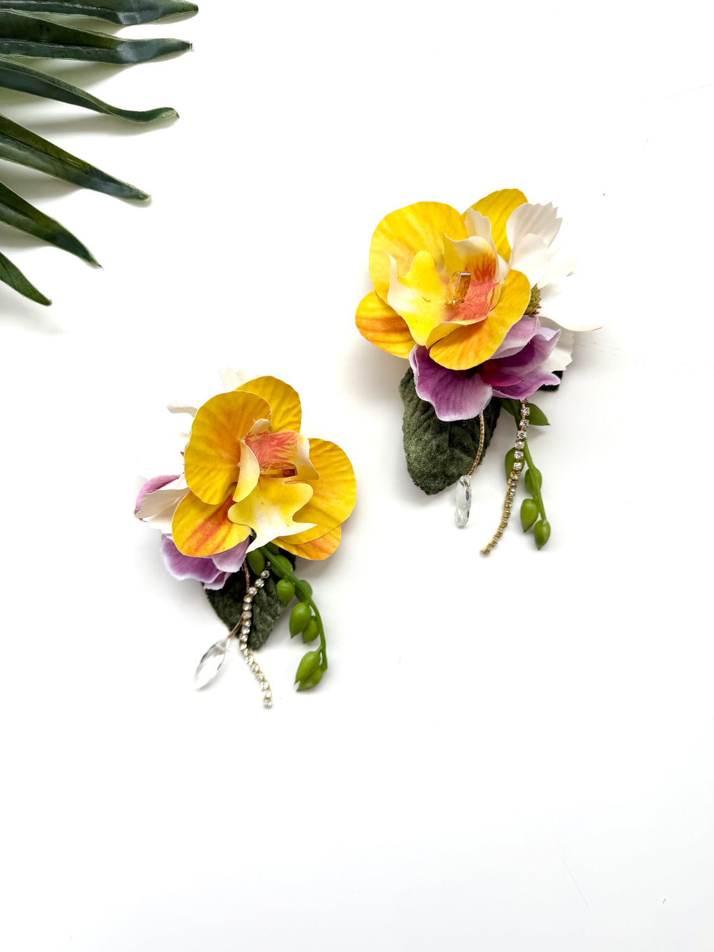 garden party earrings - luau II