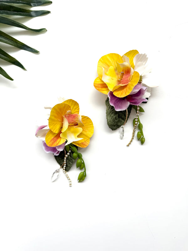 garden party earrings - luau II