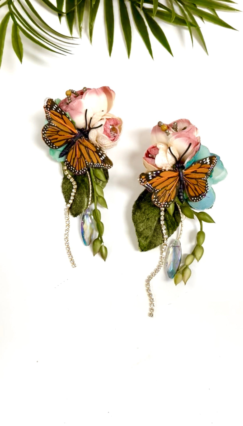 garden party earrings - custom for Nikisha