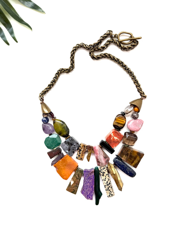renegade necklace -  eclectic mix
