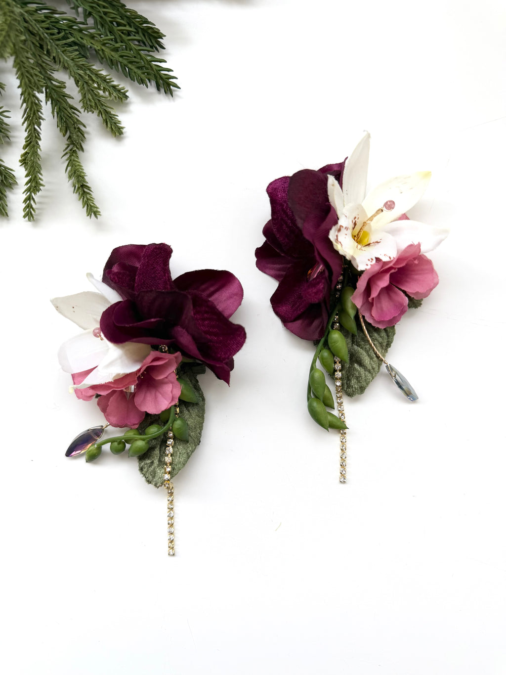 holiday garden party earrings - 901