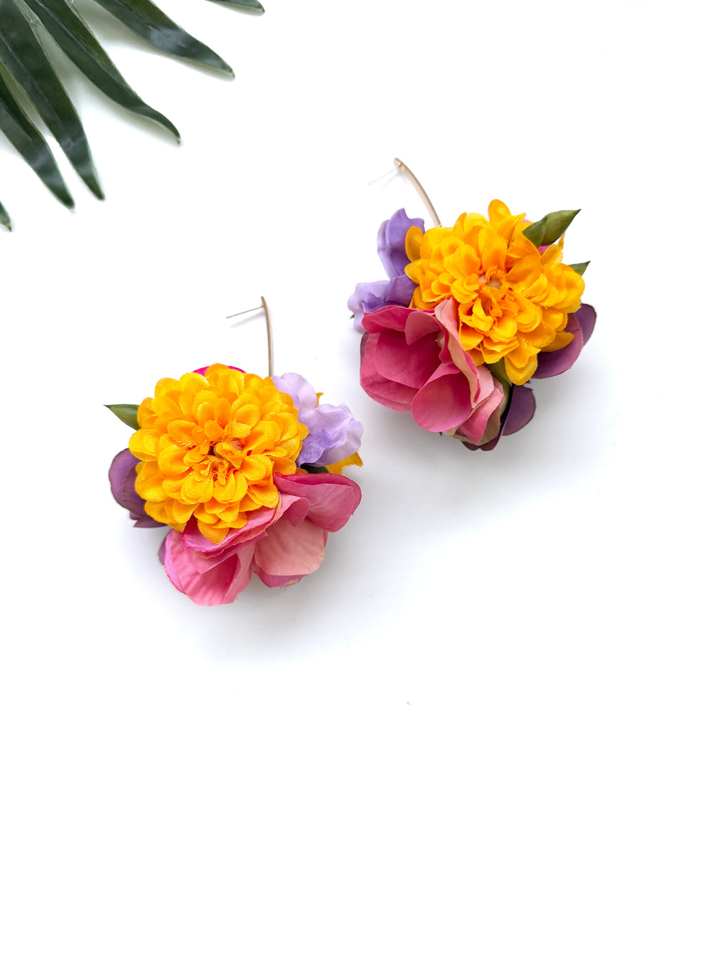 garden party posy earrings - birthday I