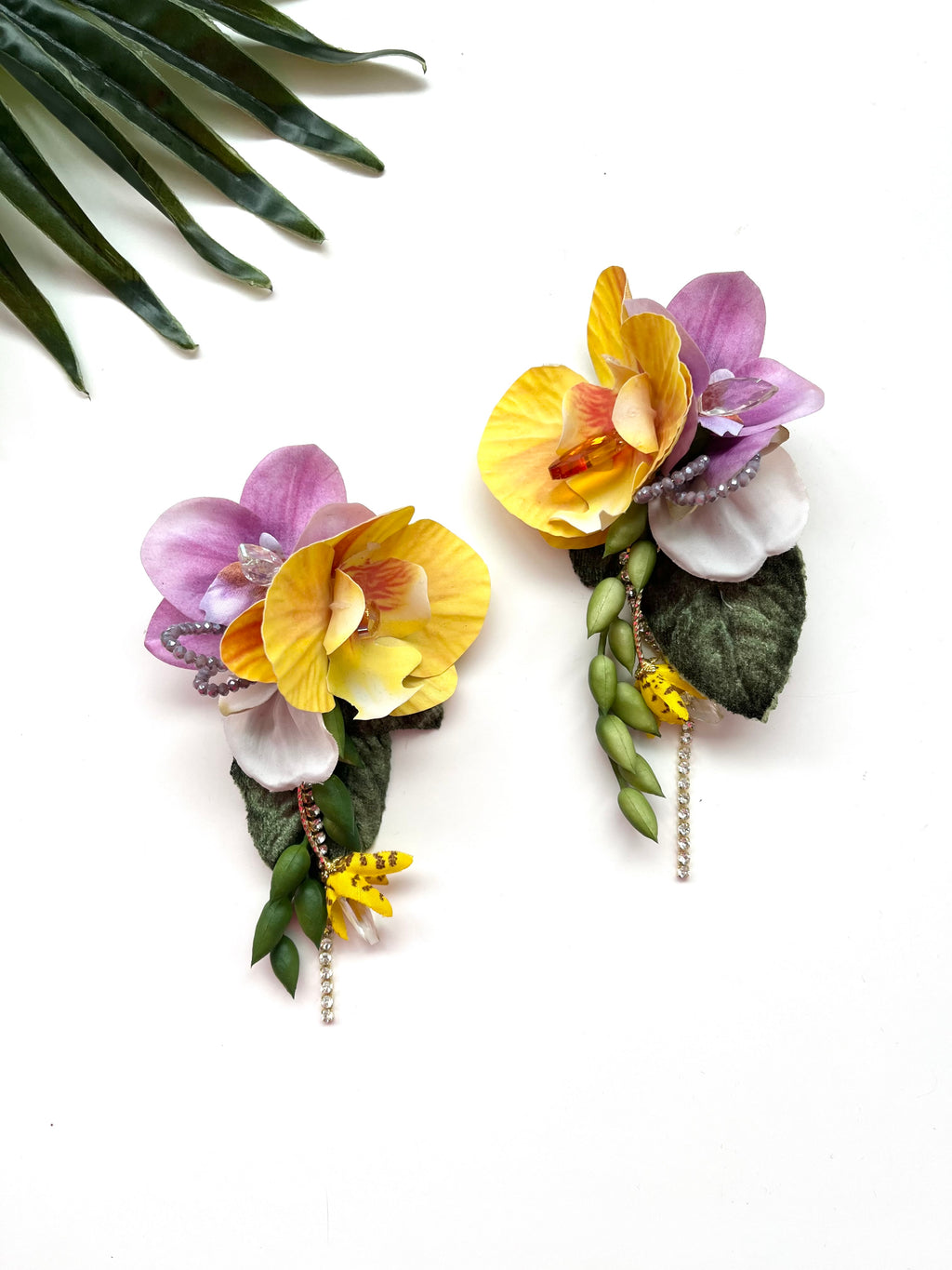 garden party earrings - luau II