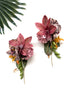 oversized garden party earrings - harvest I