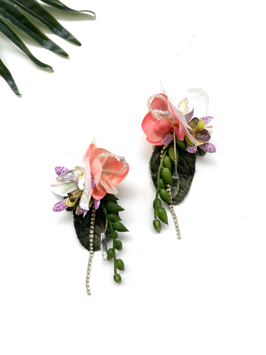 garden party earrings - luau XII