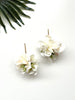 garden party posy earrings - tea party I