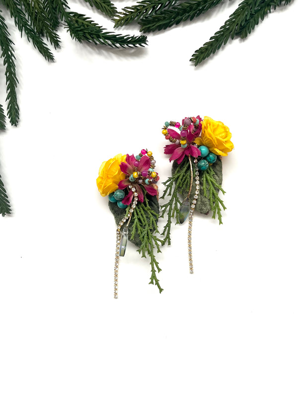 holiday garden party earrings - dainty VI