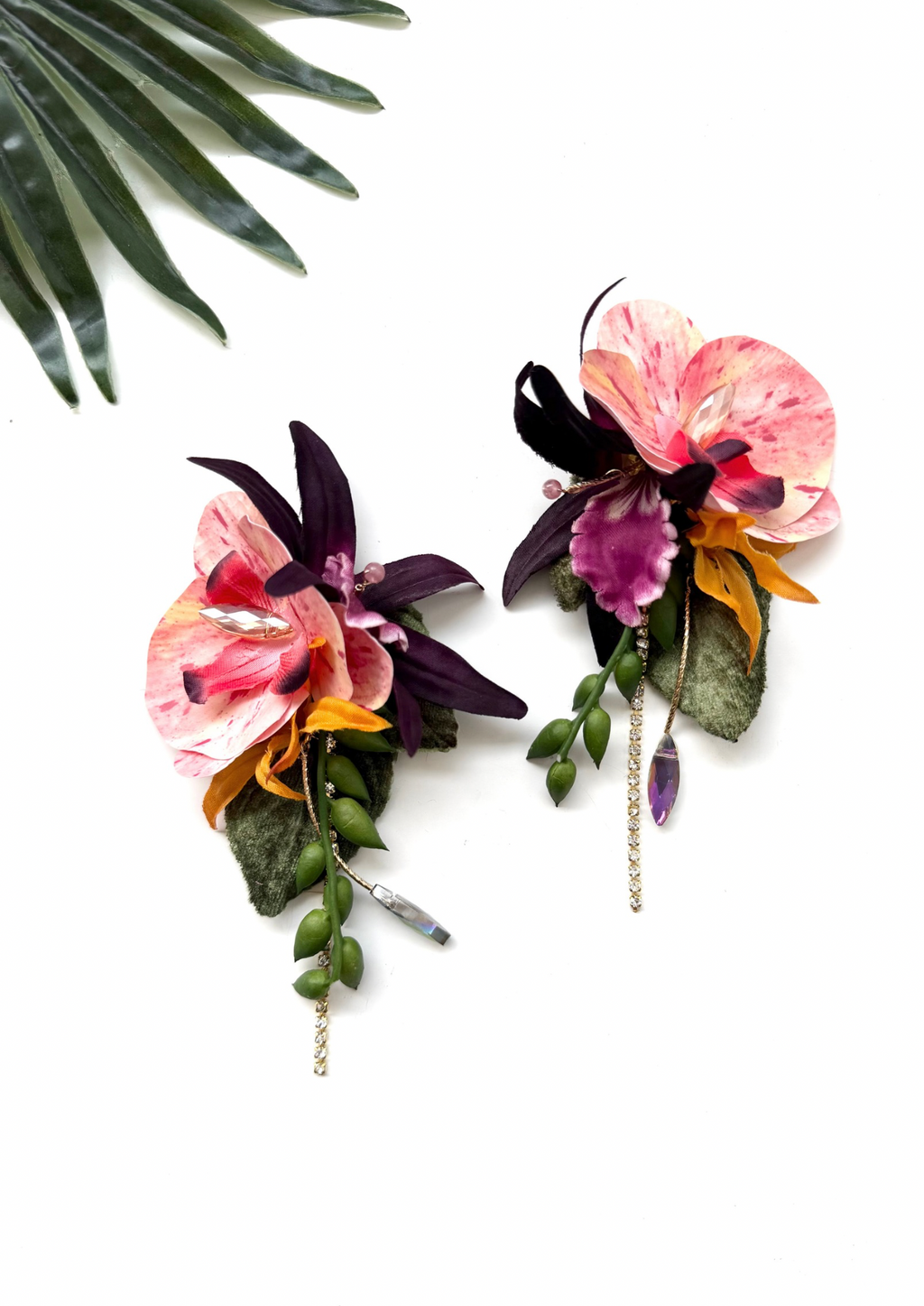 garden party earrings - fall edit II
