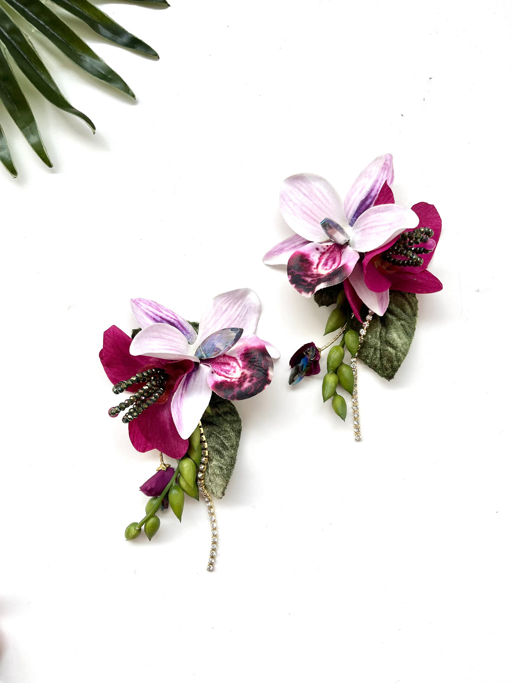 garden party earrings - luau V