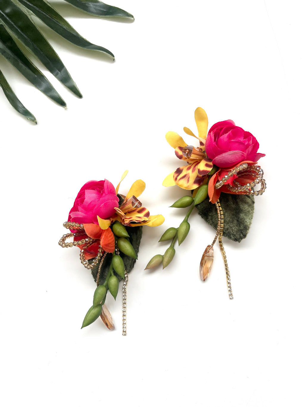 dainty garden party earrings - luau II