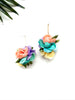 garden party posy earrings - tea party I
