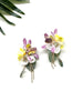 dainty garden party earrings - tea party I
