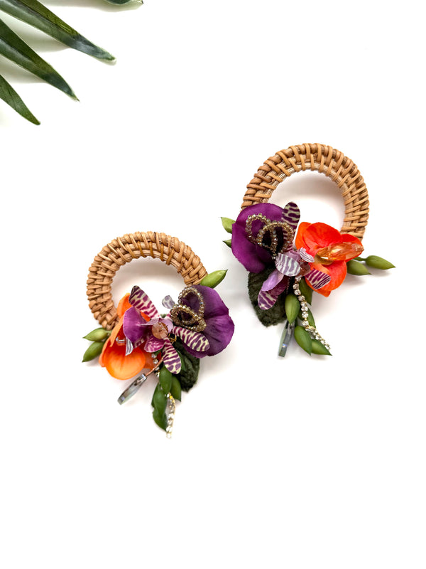 garden party hoops - cocktail I