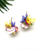 garden party posy earrings - picnic I