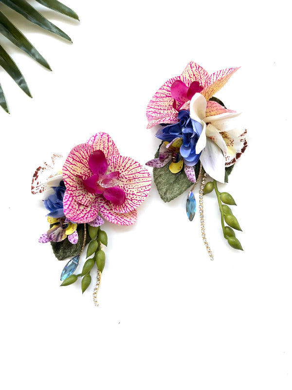 garden party earrings - luau I