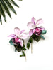 dainty garden party earrings -  luau II
