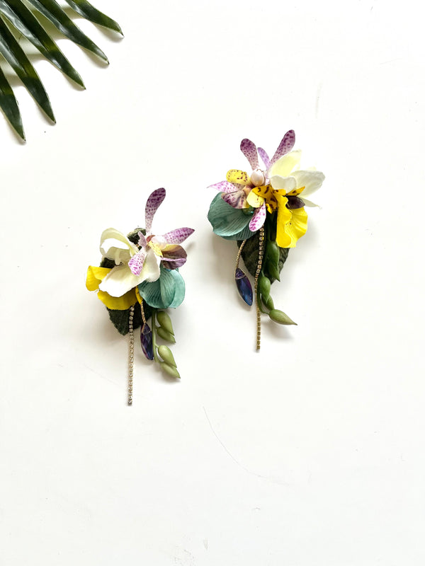 dainty garden party earrings - luau I