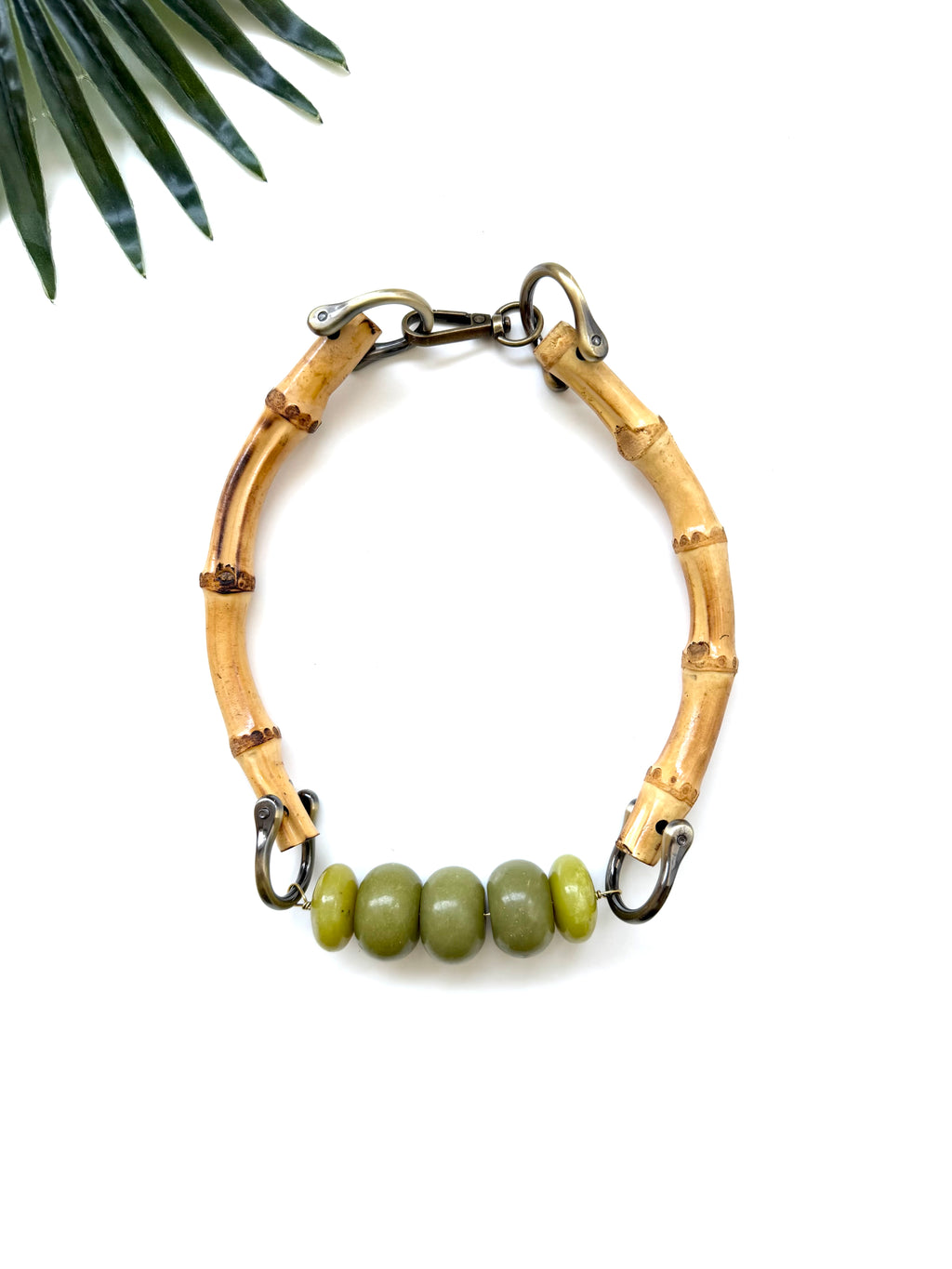 tempo necklace -  lemon jade