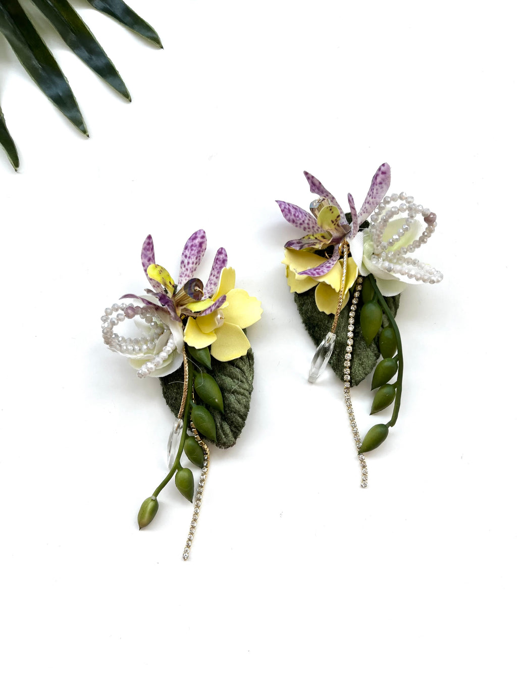 dainty garden party earrings - luau II