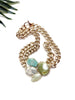 goddess choker - new jade and amazonite