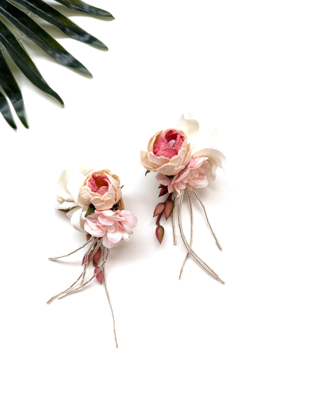 garden party stem earrings - tea party IV