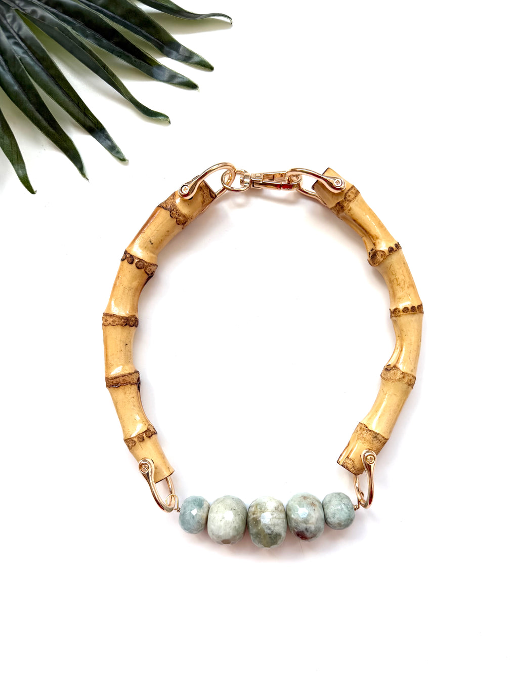 tempo necklace - aquamarine II