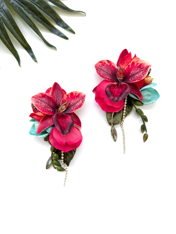 garden party earrings - fiesta I