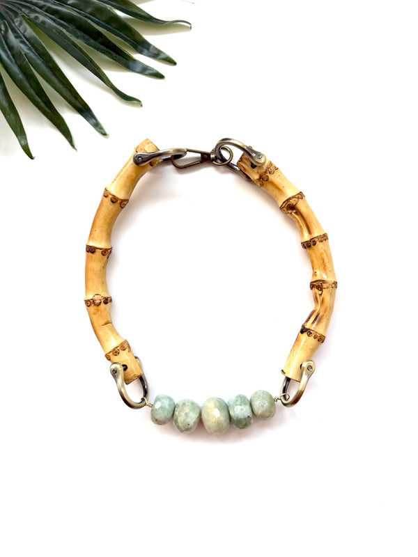 tempo necklace - aquamarine I