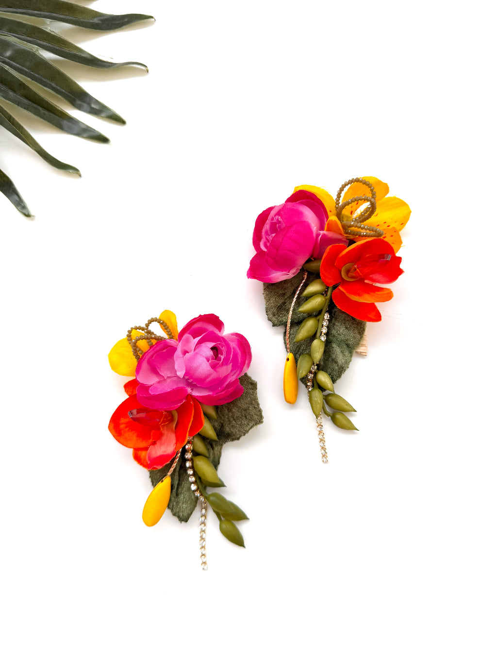garden party earrings - luau V