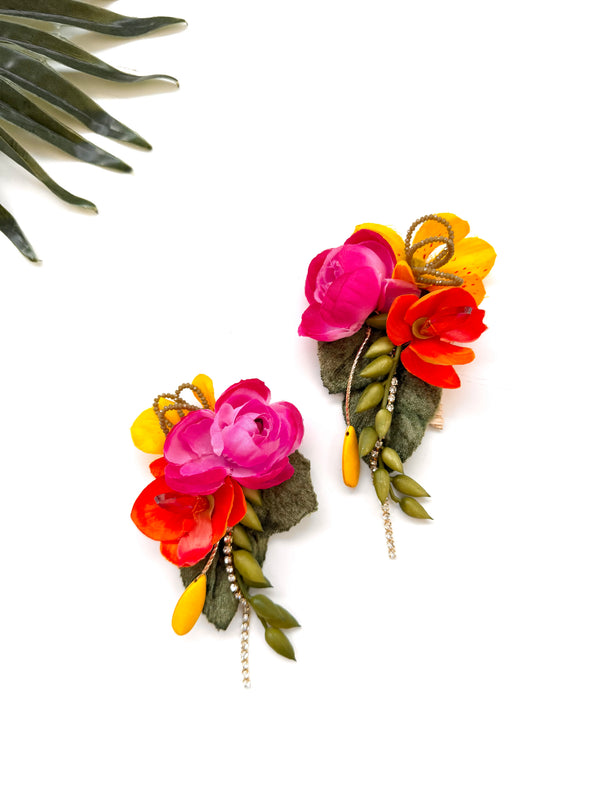 garden party earrings - luau V