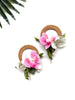 garden party hoops - luau V
