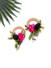 garden party hoops - luau IV