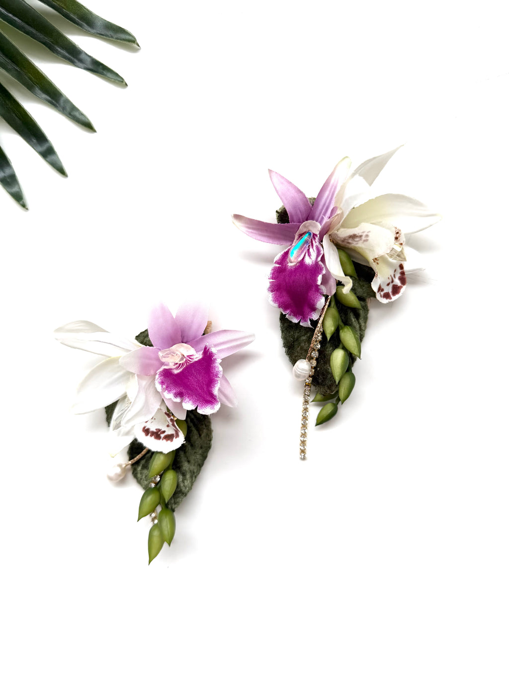 garden party earrings - luau VII