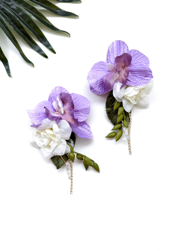 garden party earrings - tea party I