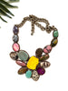 goddess necklace - colourful eclectic