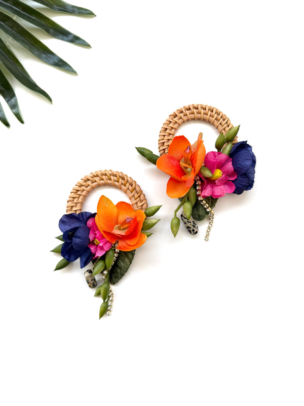 garden party hoops - luau III