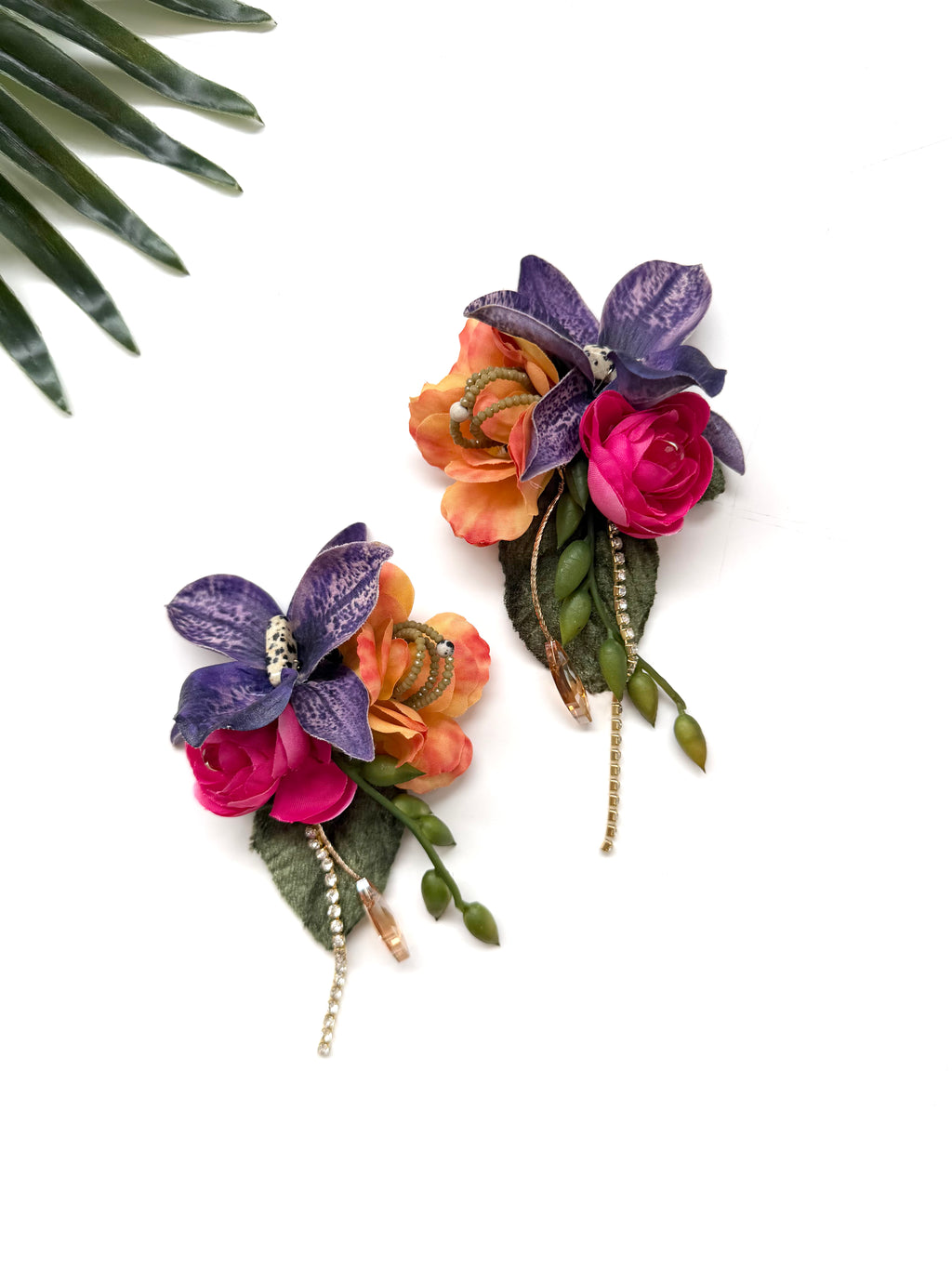 garden party earrings - luau IV