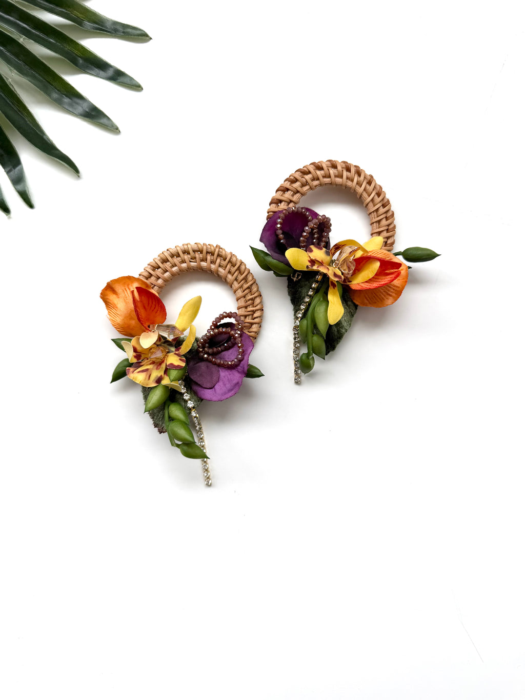 garden party hoops - luau II