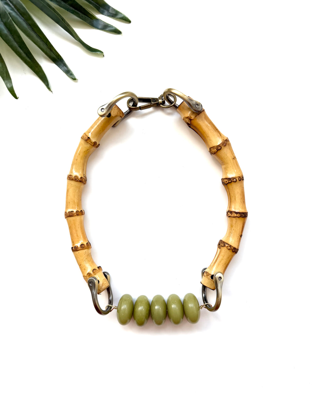 tempo necklace - lemon jade II