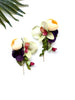 garden party earrings - cookout I