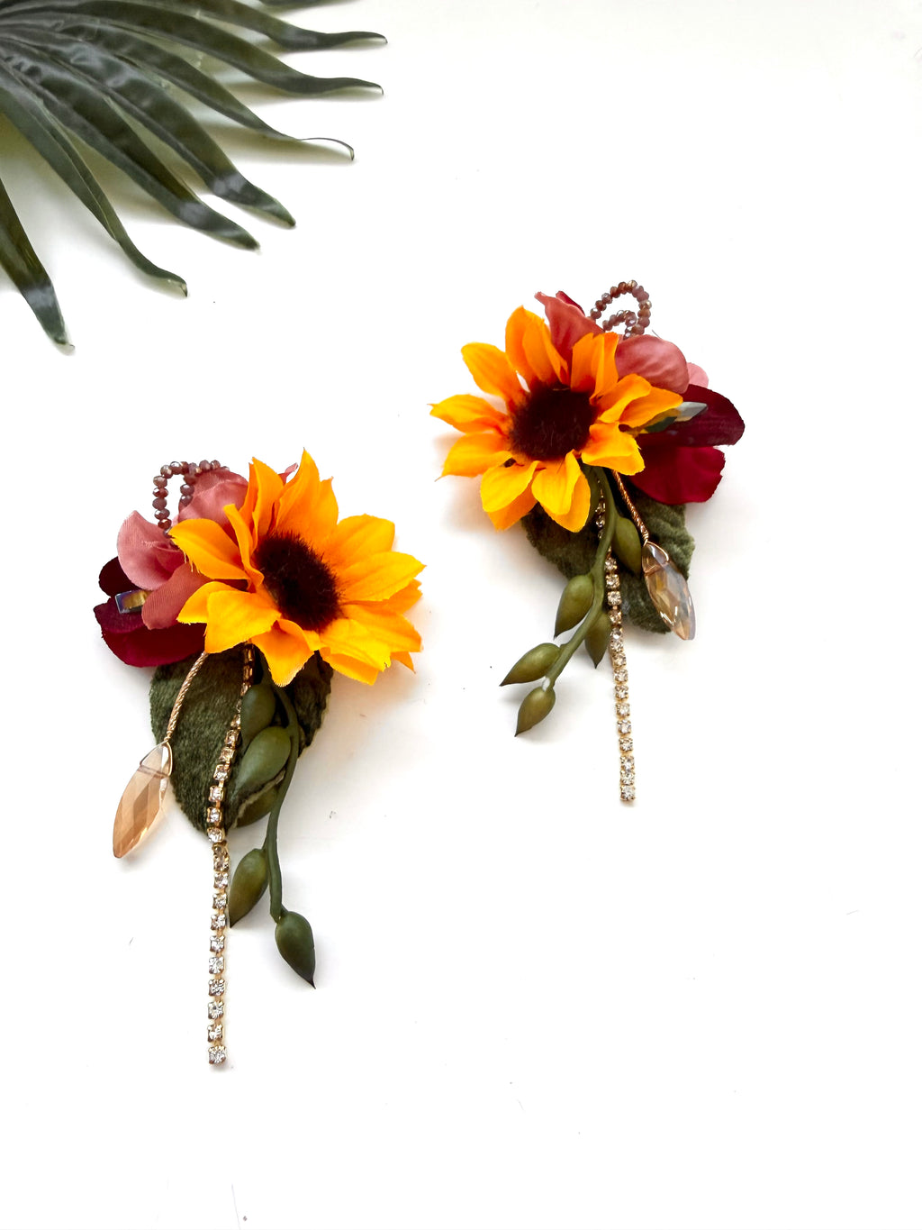 dainty garden party earrings - fall edit II