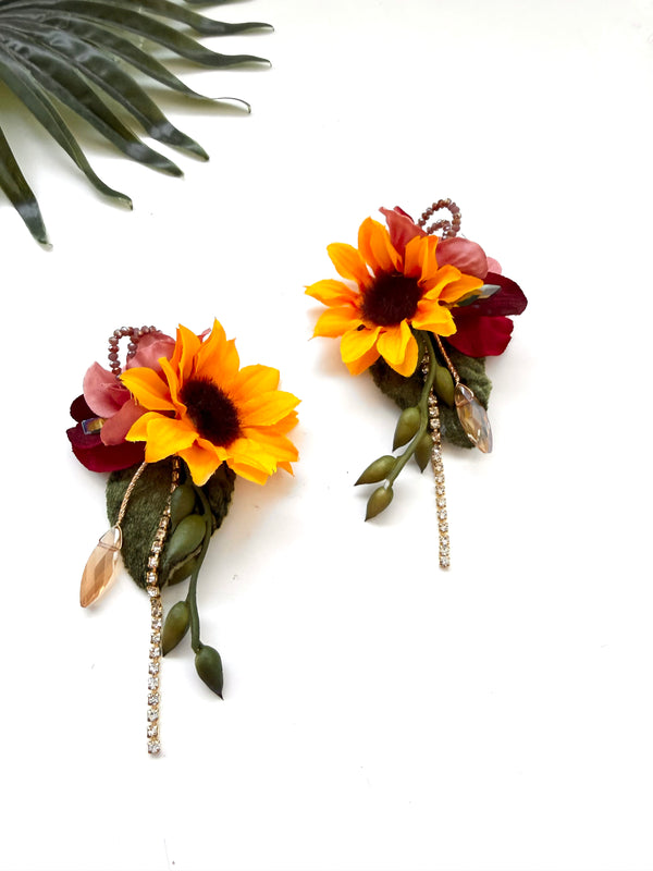 dainty garden party earrings - fall edit II