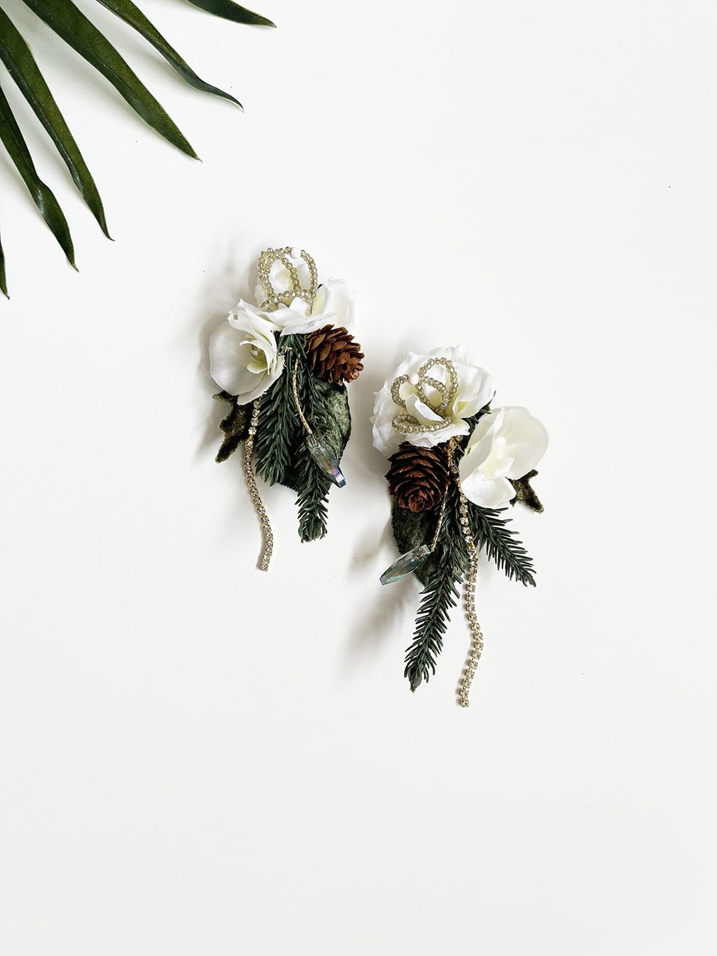 garden party earrings - holiday I