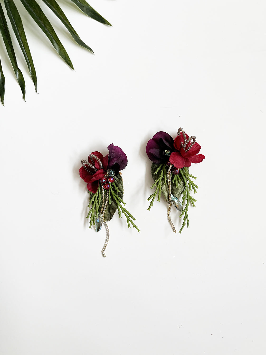 dainty garden party earrings -holiday IV