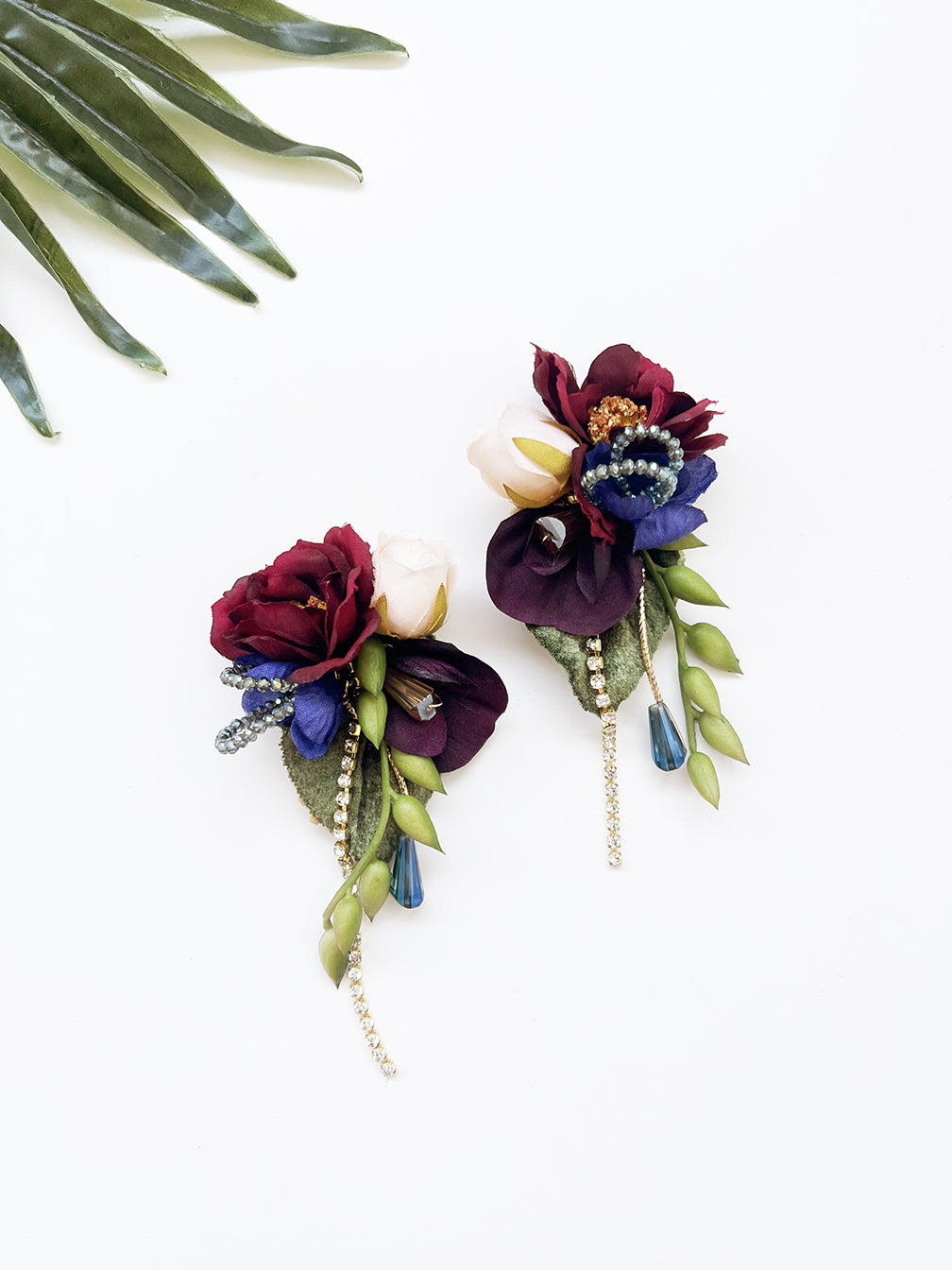 dainty garden party earrings -  tea party I